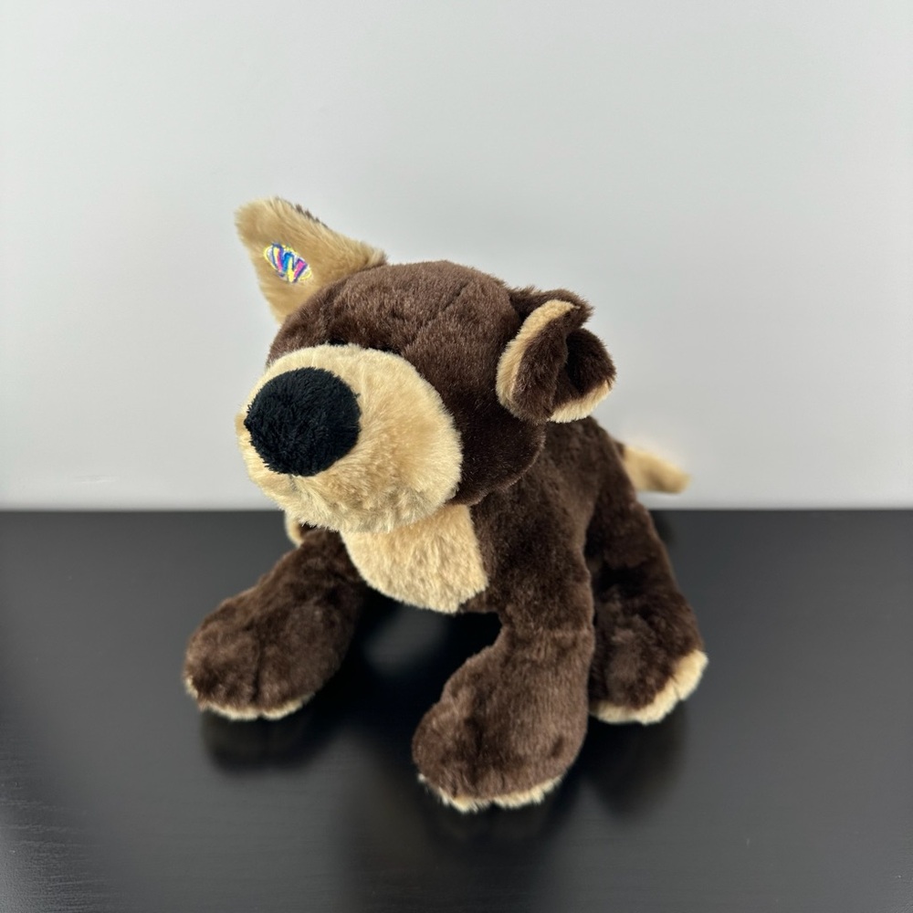 Ganz Webkinz Mocha Pup 11” Brown Puppy Dog HM348 No Code Plush Stuffed Animal
